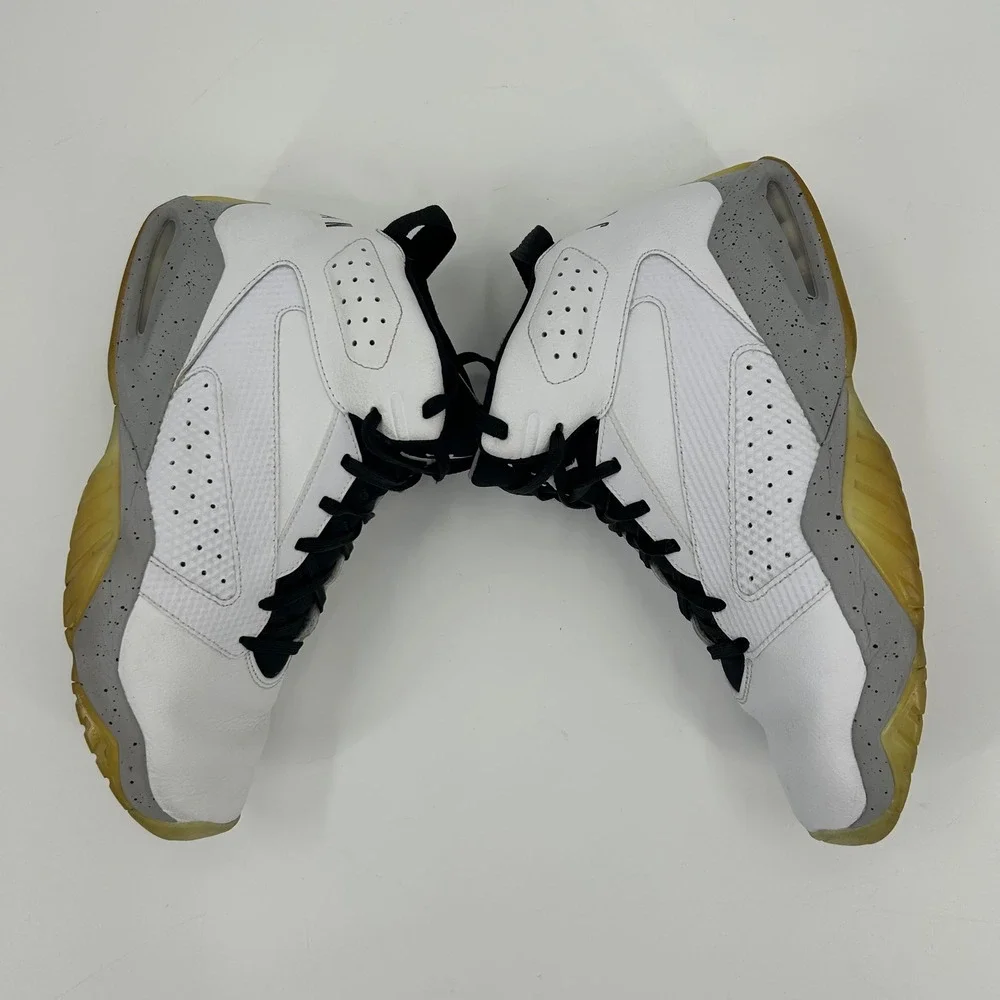 Jordan Jumpman MVP White Cement Grey Speckled Gum AR4430-101 Men 10.5 Basketball